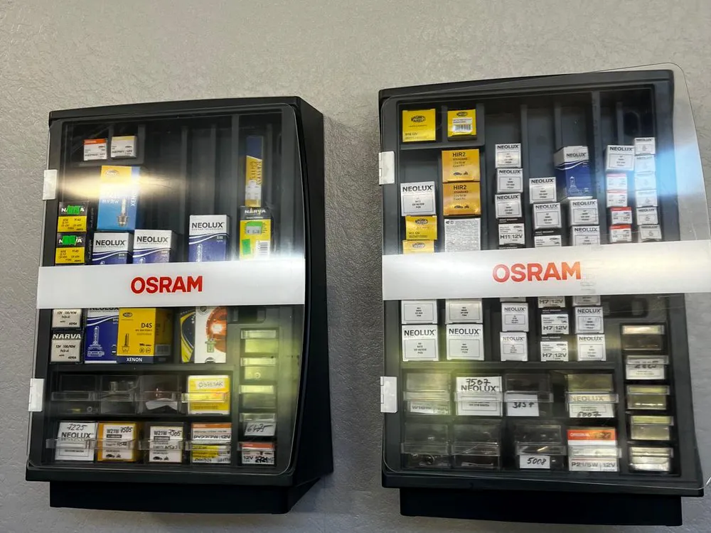 OSRAM un NEOLUX auto spuldzes