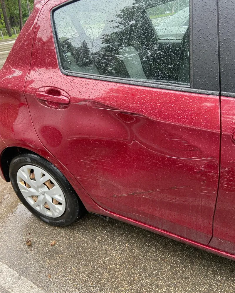 Auto bojājumi pirms remonta